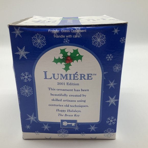 Lumiere Hand Crafted Glass Ornament from The Brass Key - Picture 8 of 12